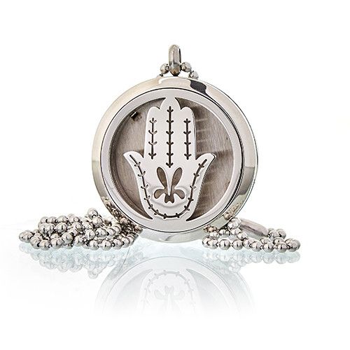 Colier Bijuterie pentru Aromaterapie – Mâna Fatimei 30mm