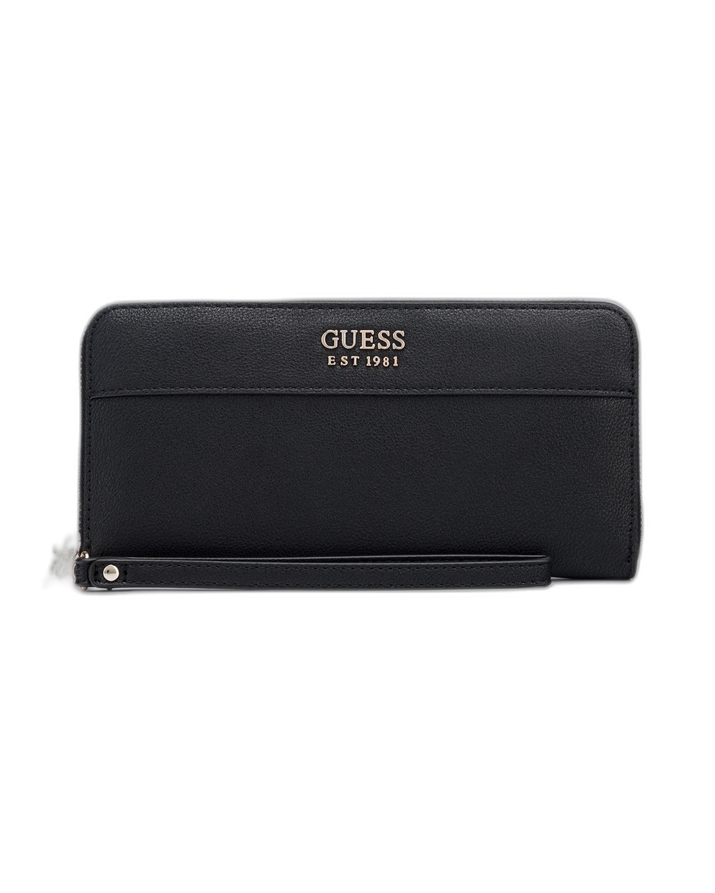 Guess, Katey, Portofel textil, SLG Fermoar mare, Negru, Pentru femei