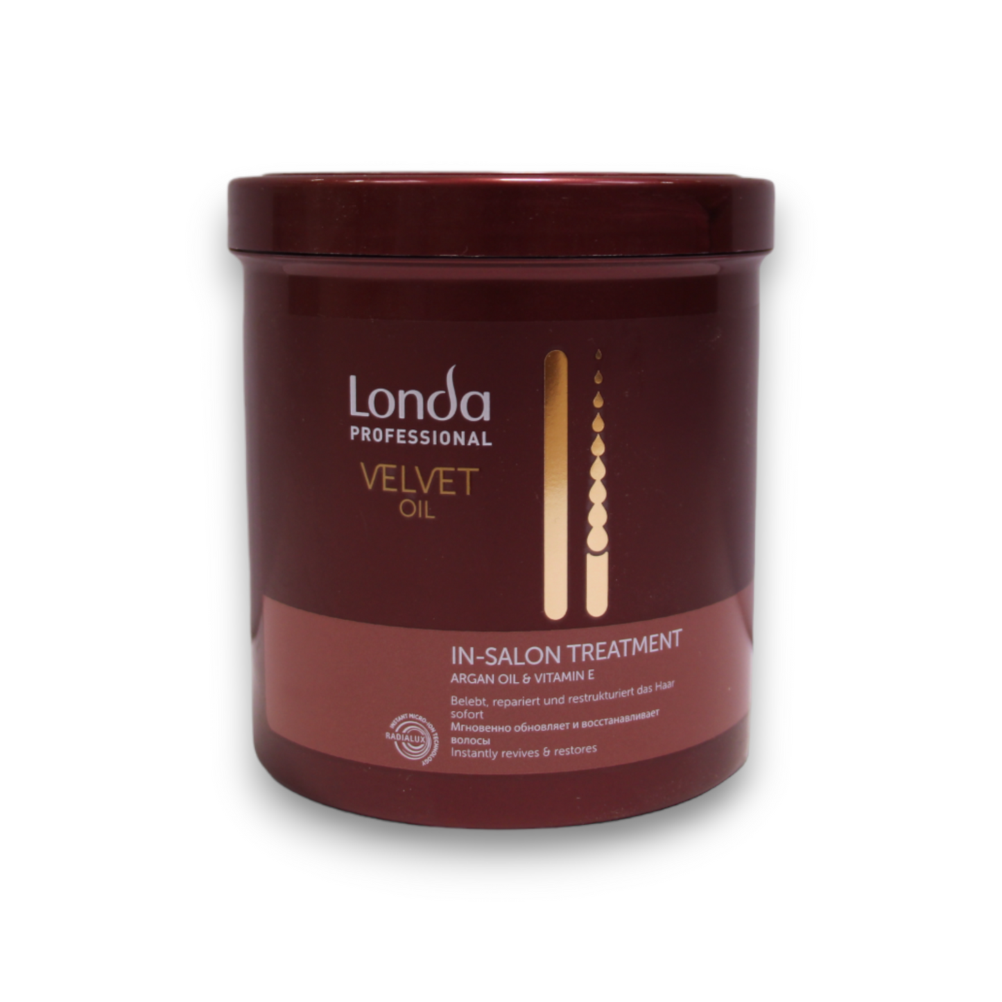 Londa Professional, Velvet Oil, Ulei de argan și vitamina E, Tratament cu cremă pentru păr, Pentru reparații, 750 ml