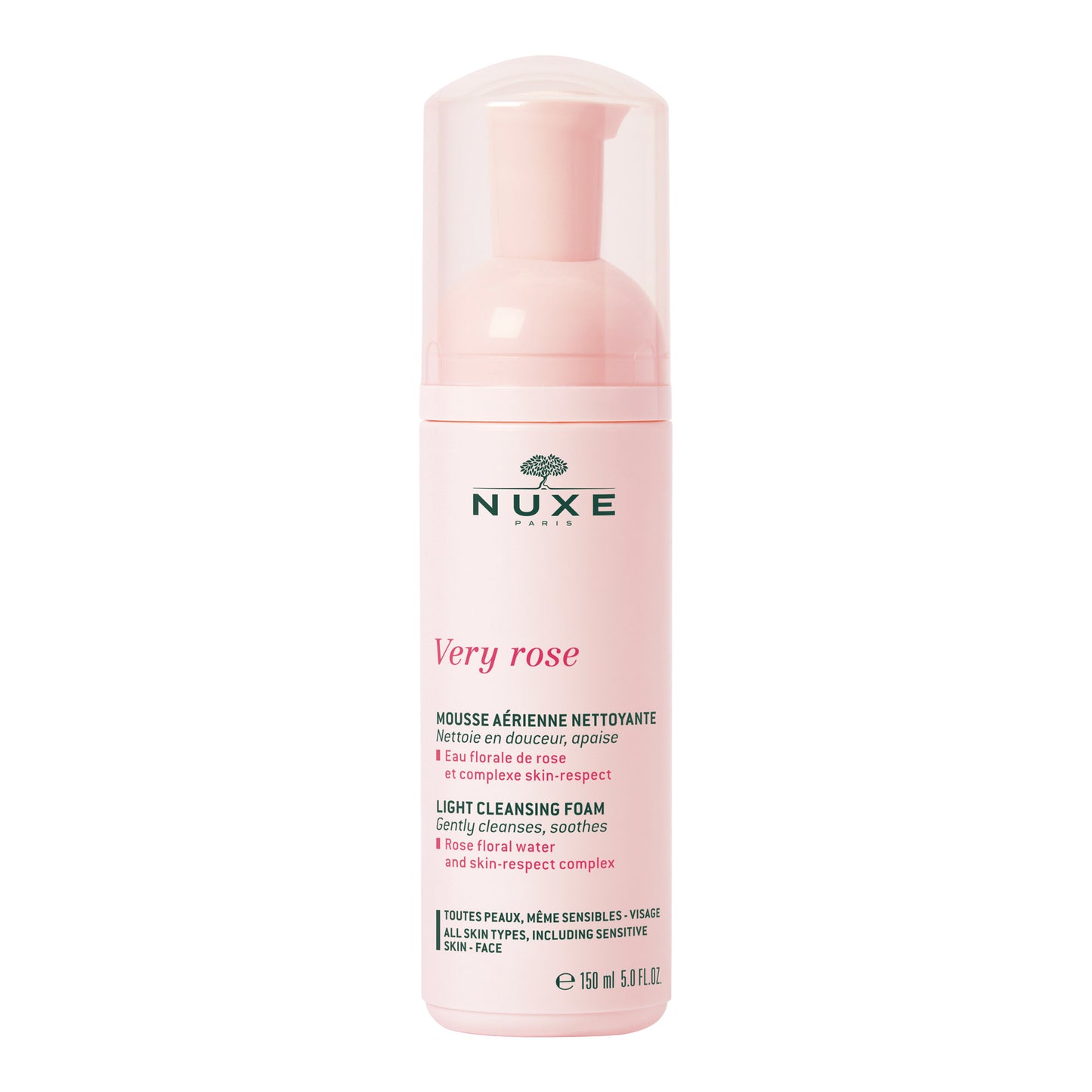 Nuxe, Very Rose, Spumă de curățare, 150 ml