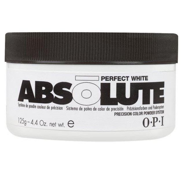 Opi, Absolute, Pudră acrilică pentru unghii, Alb perfect, 125 g