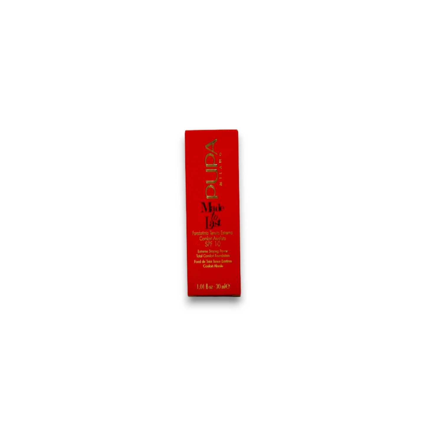 Pupa, Made To Last, Fără parabeni, De lungă durată, Fond de ten lichid, 050, Nisip, 30 ml