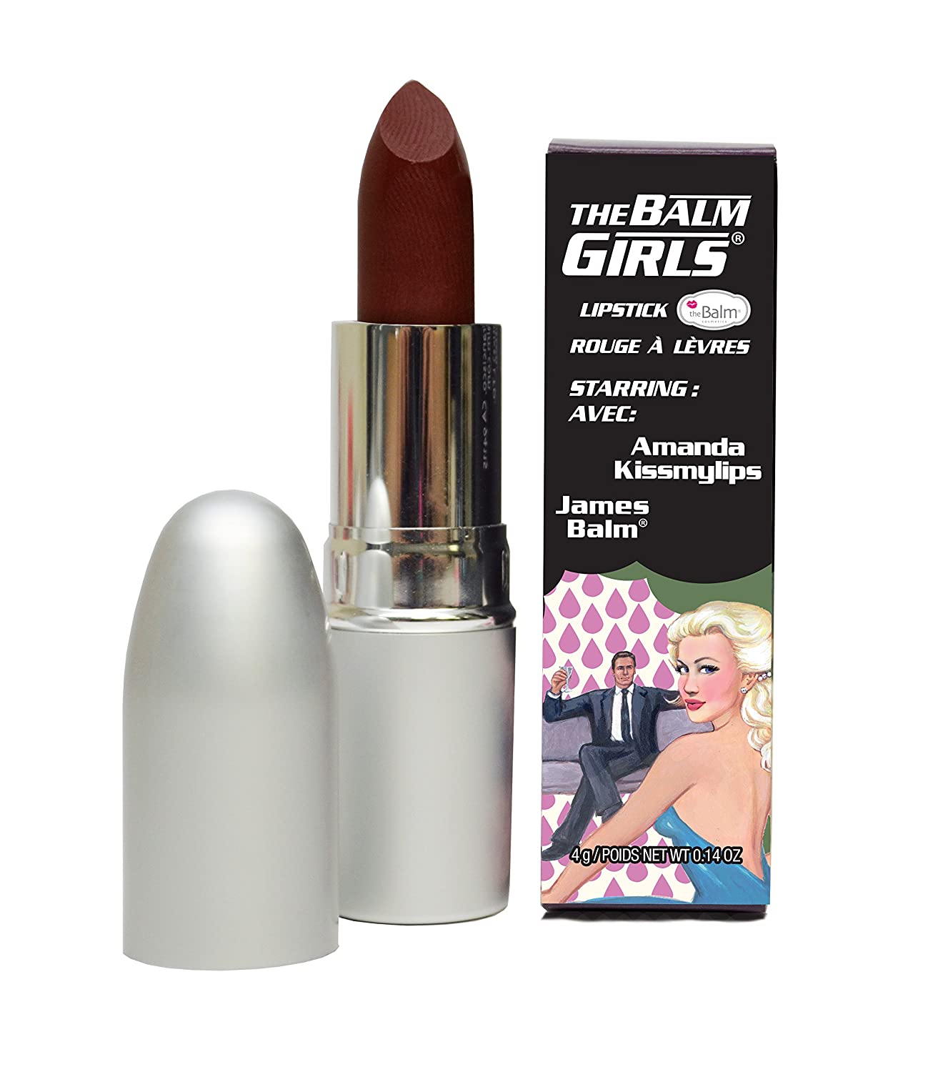 The Balm, Girls, Ruj cremos, Marron Berry, 4 g