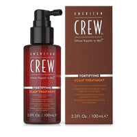 American Crew, Fortifying, Proteine vegetale, Serum de tratament pentru scalp fără clătire, Pentru volum, 100 ml