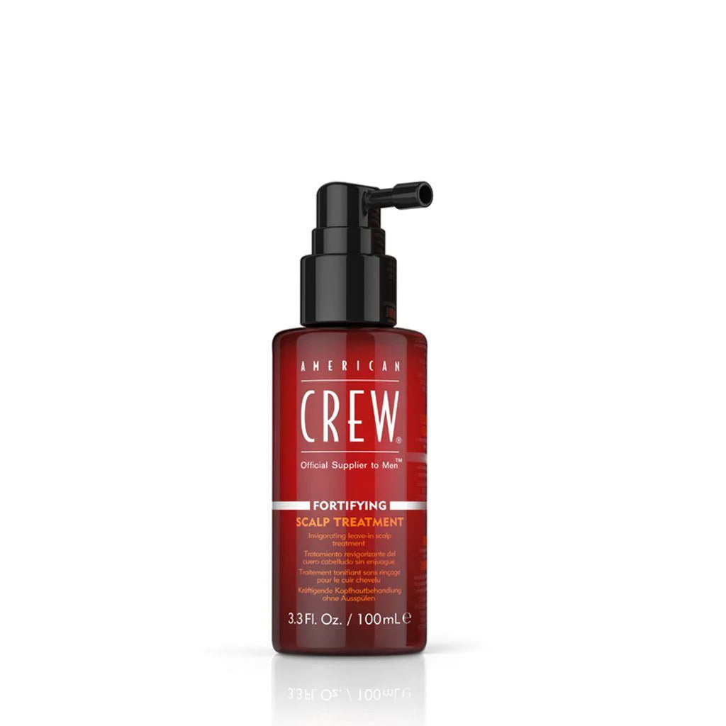 American Crew, Fortifying, Proteine vegetale, Serum de tratament pentru scalp fără clătire, Pentru volum, 100 ml