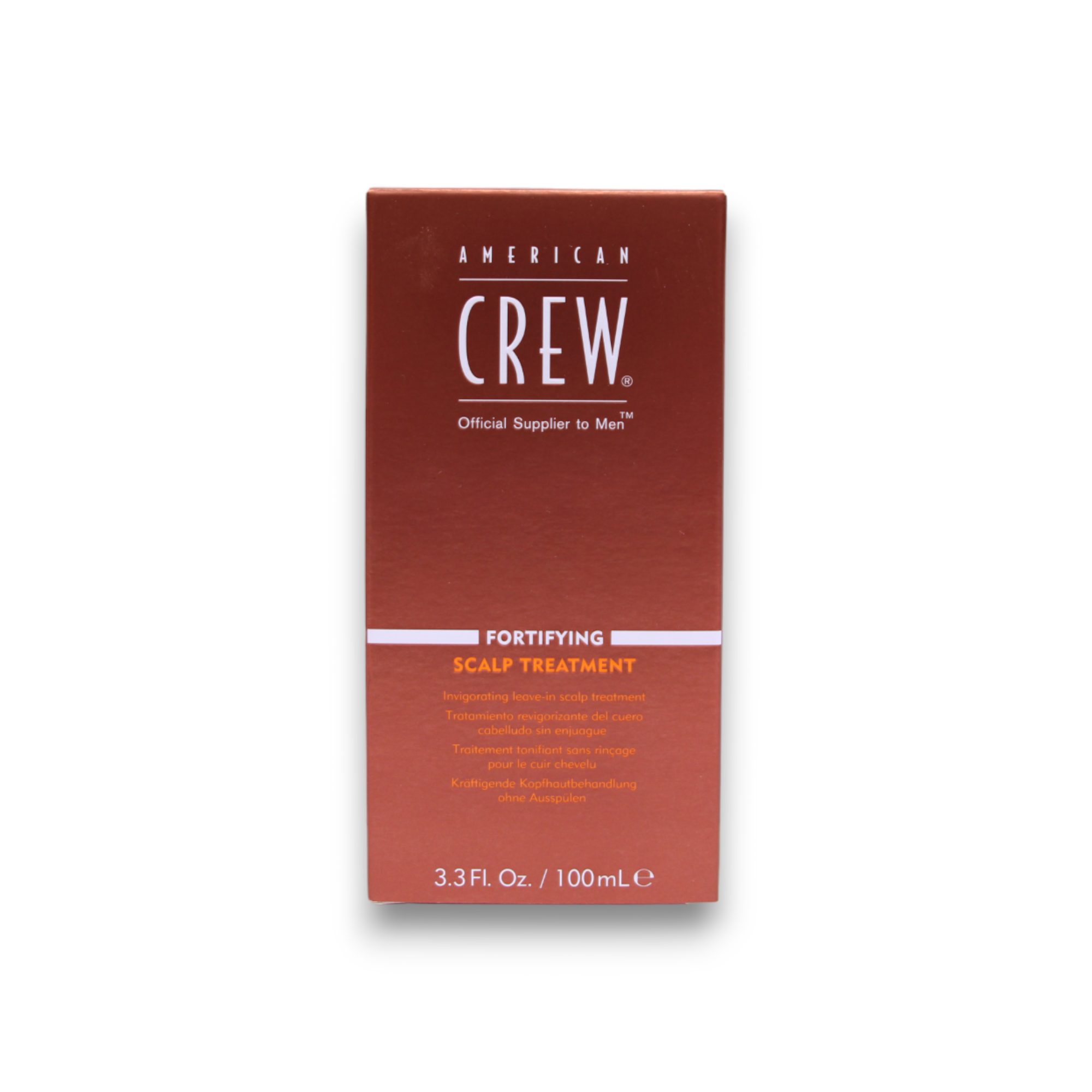 American Crew, Fortifying, Proteine vegetale, Serum de tratament pentru scalp fără clătire, Pentru volum, 100 ml