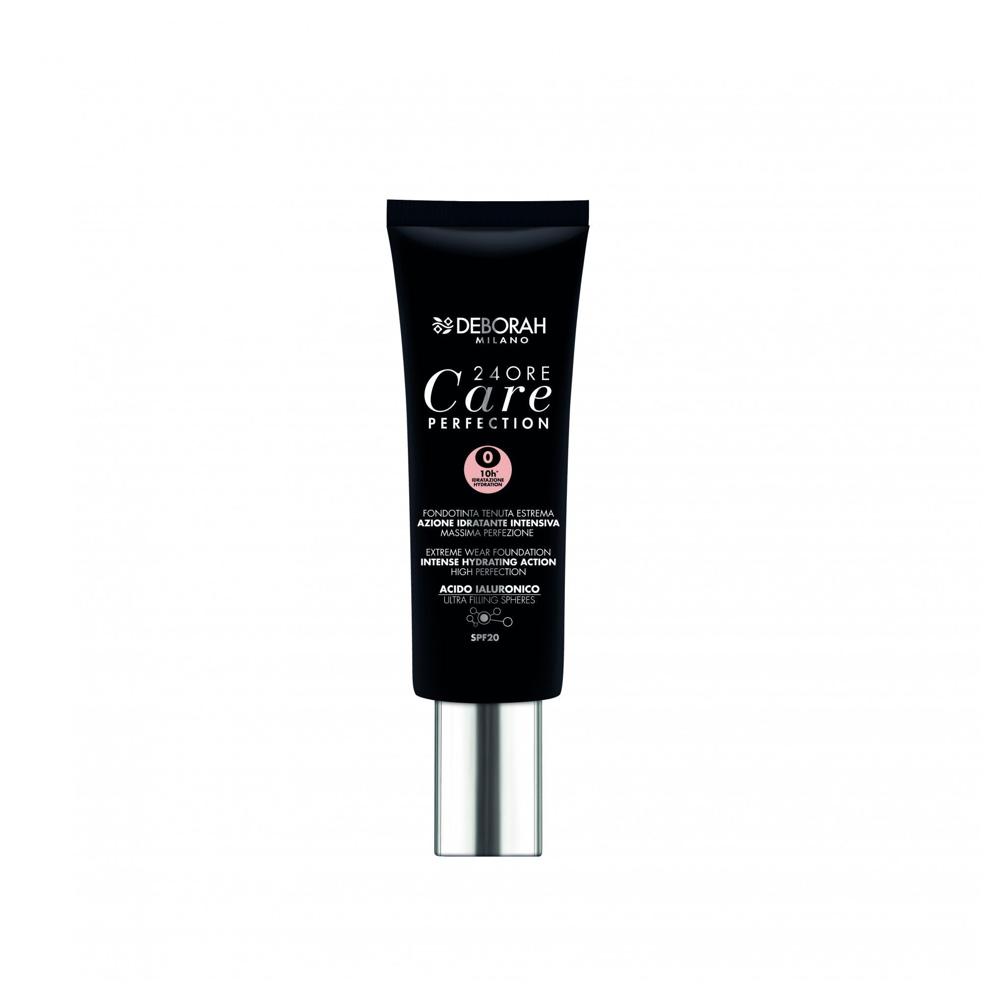 Deborah, 24 Ore Care Perfection, Hidratant, Fond de ten lichid, Farose, SPF 20, 30 ml
