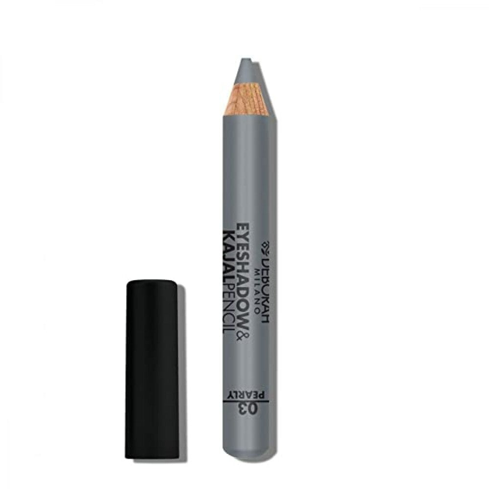 Deborah, Deborah, Amestecare, Fard de ochi & Creion kajal 2-în-1, 3, Argint, 2 g