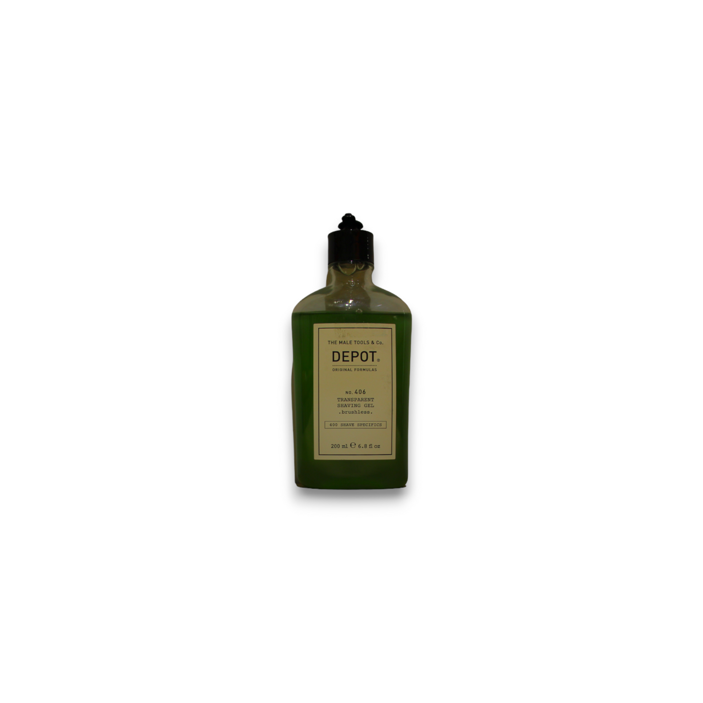 Depot, 400 Shave Specifics No. 406, Mentol, Înmuiere și reîmprospătare, Gel de ras, 200 ml