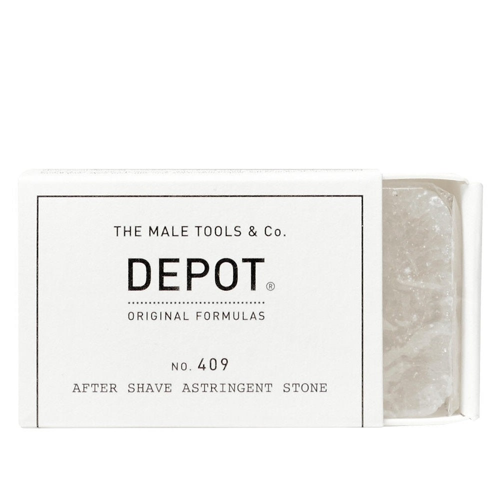 Depot, 400 Shave Specifics No. 409, Alaun de potasiu, Calmant, Piatră astringentă după bărbierit, 90 g