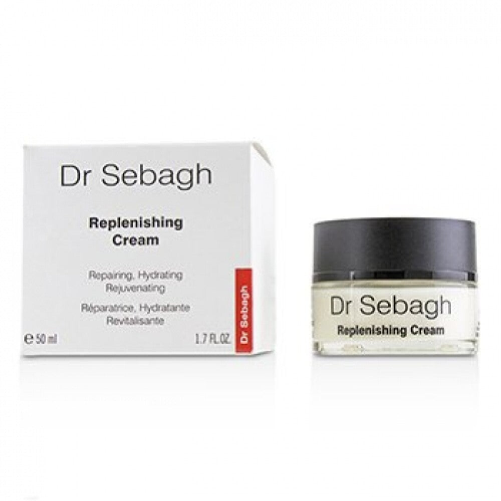 Dr Sebagh, High Maintenance, Acid hialuronic, Reparator, Zi & Noapte, Smântână, Pentru față, 50 ml