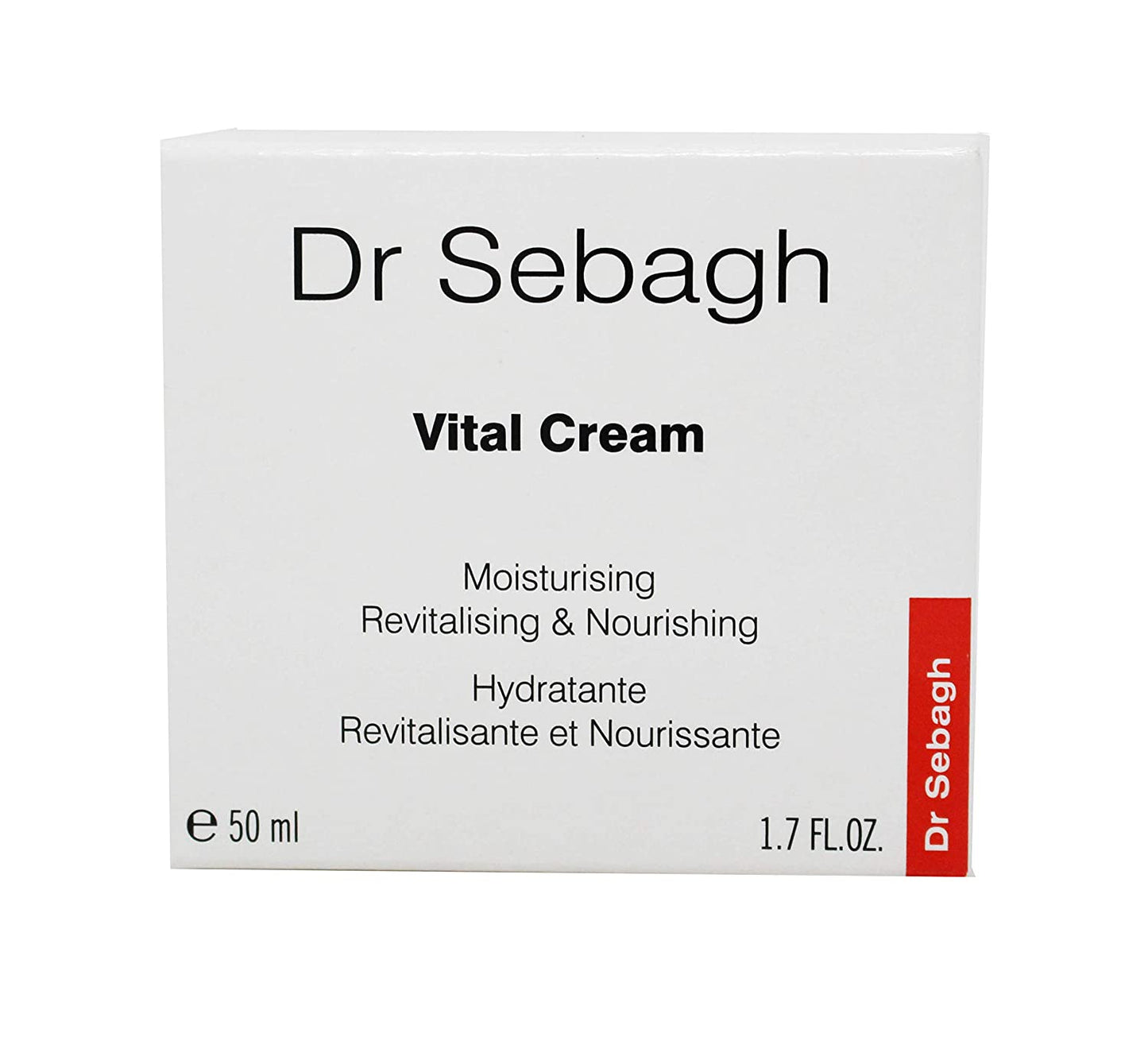 Dr Sebagh, Vital, Hidratant, Zi, Smântână, Pentru față, 50 ml