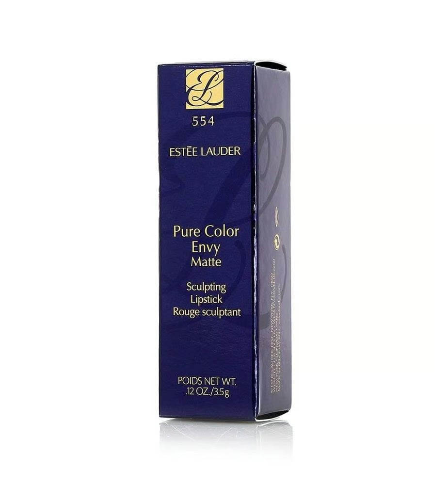 Estee Lauder, Pure Color Envy - Matte, Ruj cremos, 554, Secret profund, 3.5 g