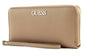 Guess, Alby, Portofel textil, SLG Fermoar mare, Bej, Pentru femei