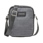 Guess, Dan, Suport de documente, Geantă textilă crossbody, Negru, HMDLJCP0317, Pentru bărbați