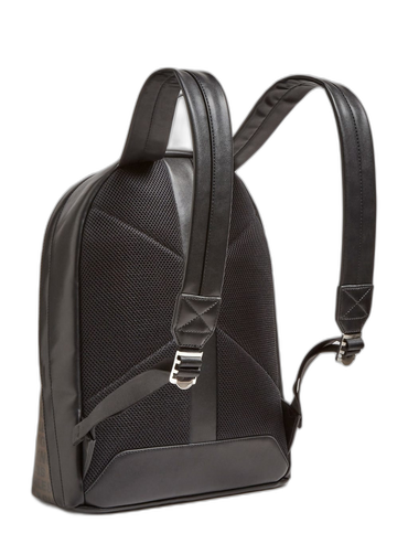 Guess, Dan, Piele sintetică, Rucsac textil, Negru/Maro, Pentru bărbați