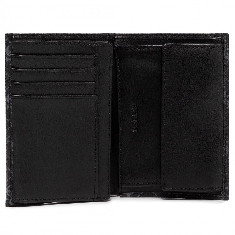 Guess, Dan, Portofel textil, Mic, Negru, Pentru bărbați