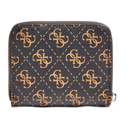 Guess, Kamryn, Portofel textil, SLG Fermoar mic, Maro, Pentru femei