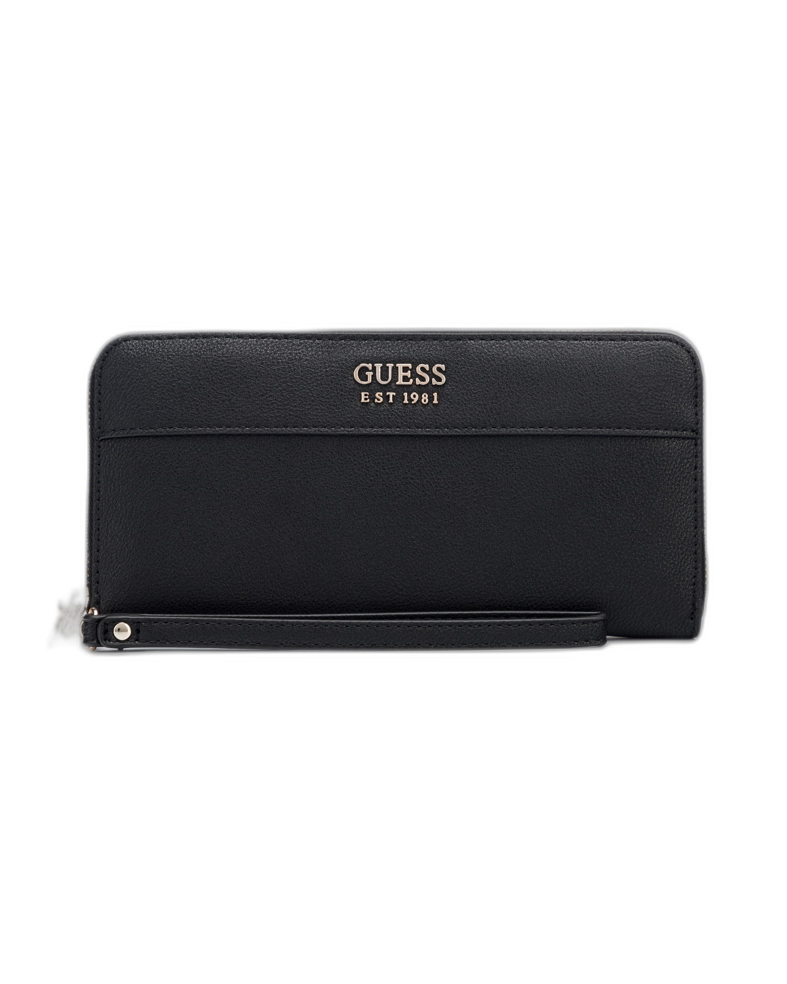 Guess, Katey, Portofel textil, SLG Fermoar mare, Negru, Pentru femei