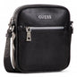 Guess, Scala, Mini, Geantă textilă crossbody, Negru, Pentru bărbați