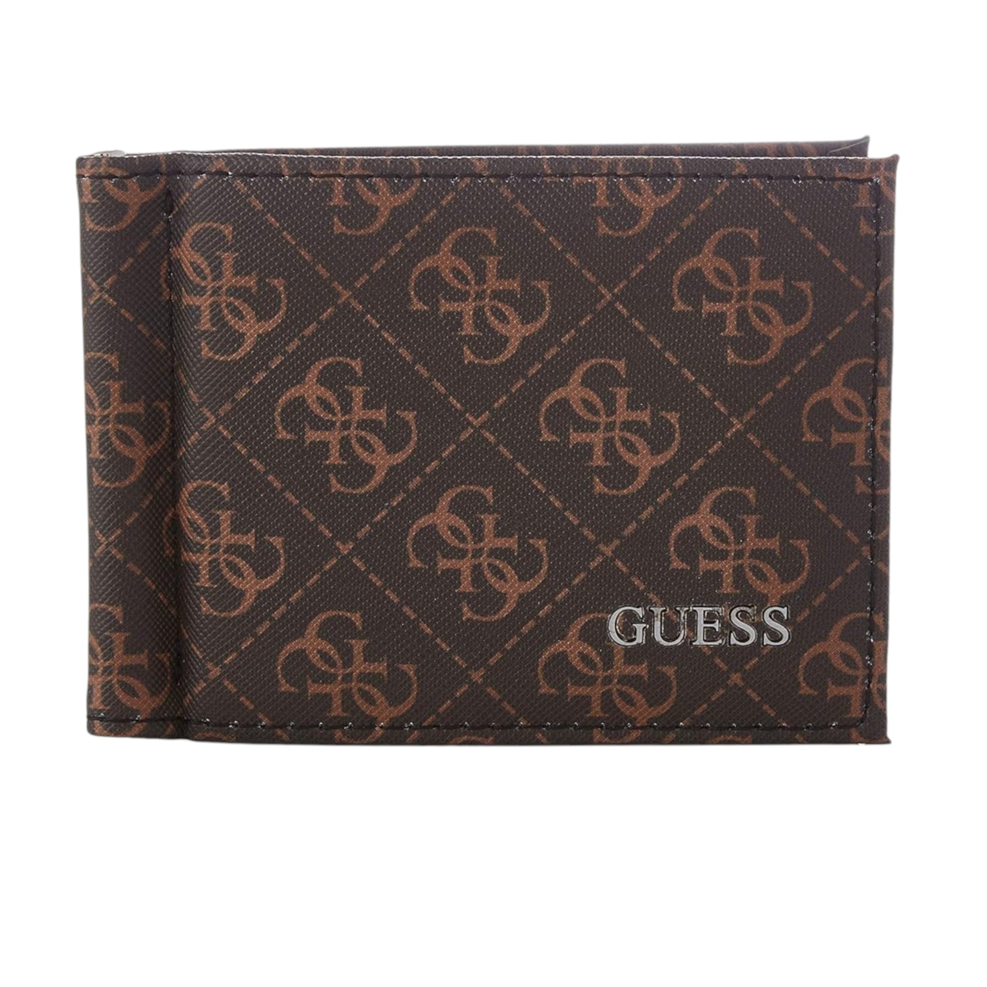 Guess, Vezzola, Portofel textil, Suport de monede, SMVEZZPOL23, Negru, Pentru bărbați