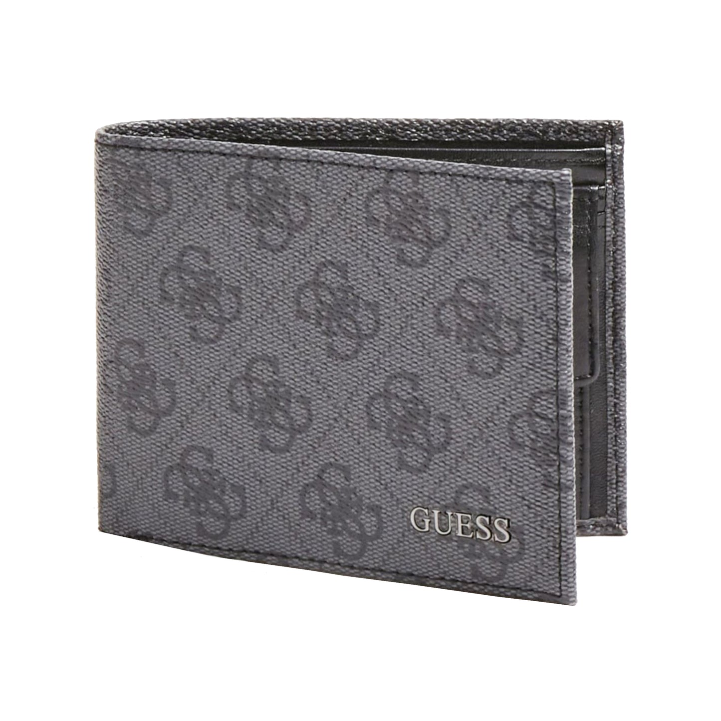Guess, Vezzola, Portofel textil, Portofel mic, SMVEZZPOL22, Negru, Pentru bărbați