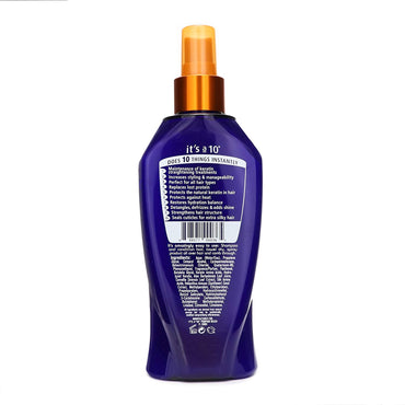 It's a 10, Miracle Deep Plus Keratin, Tratament cu cremă fără clătire pentru păr, Pentru hidratare, 295.7 ml