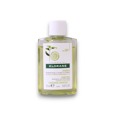 Klorane, Purifying, Șampon pentru păr, Pentru curățare, 25 ml