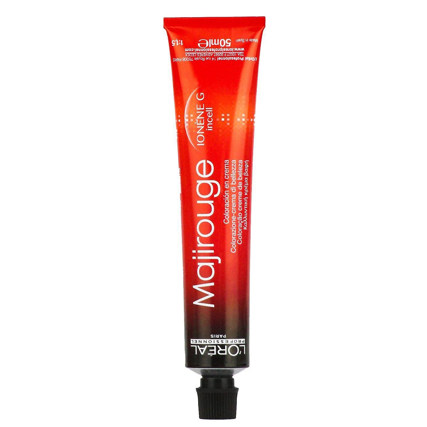L'Oreal Professionnel, Majirouge, Vopsea permanentă de păr, C 5.20 Light Extra Burgundy Brown, 50 ml