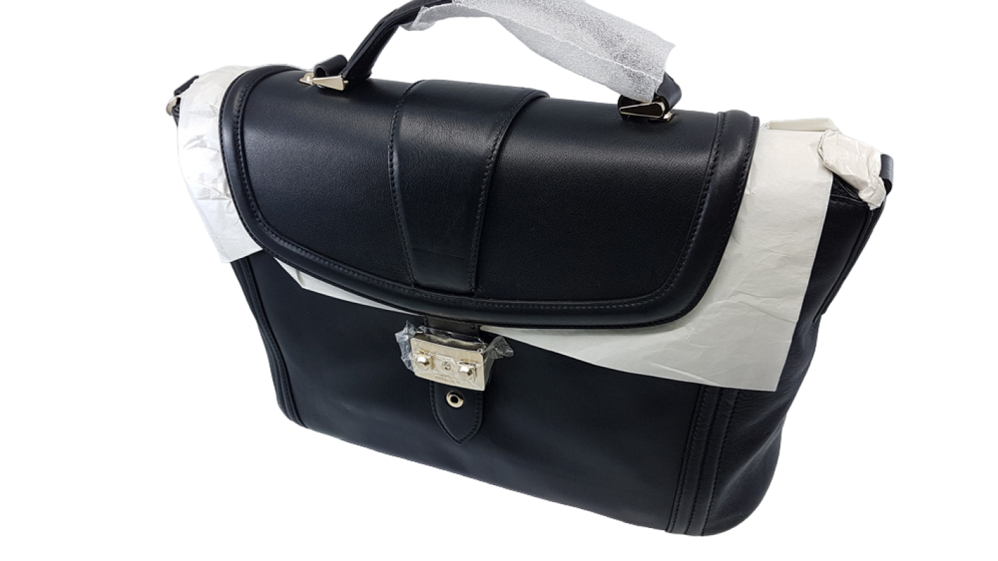Lancel, Lancel, Geantă de mână din piele, Negru