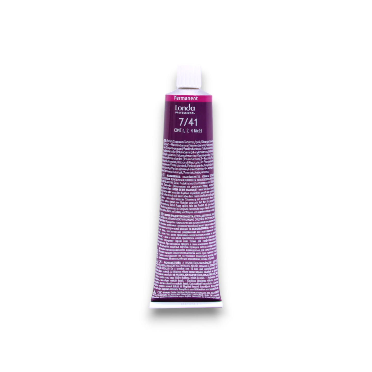 Londa Professional, Londacolor, Vopsea permanentă de păr, 7/41 , 60 ml