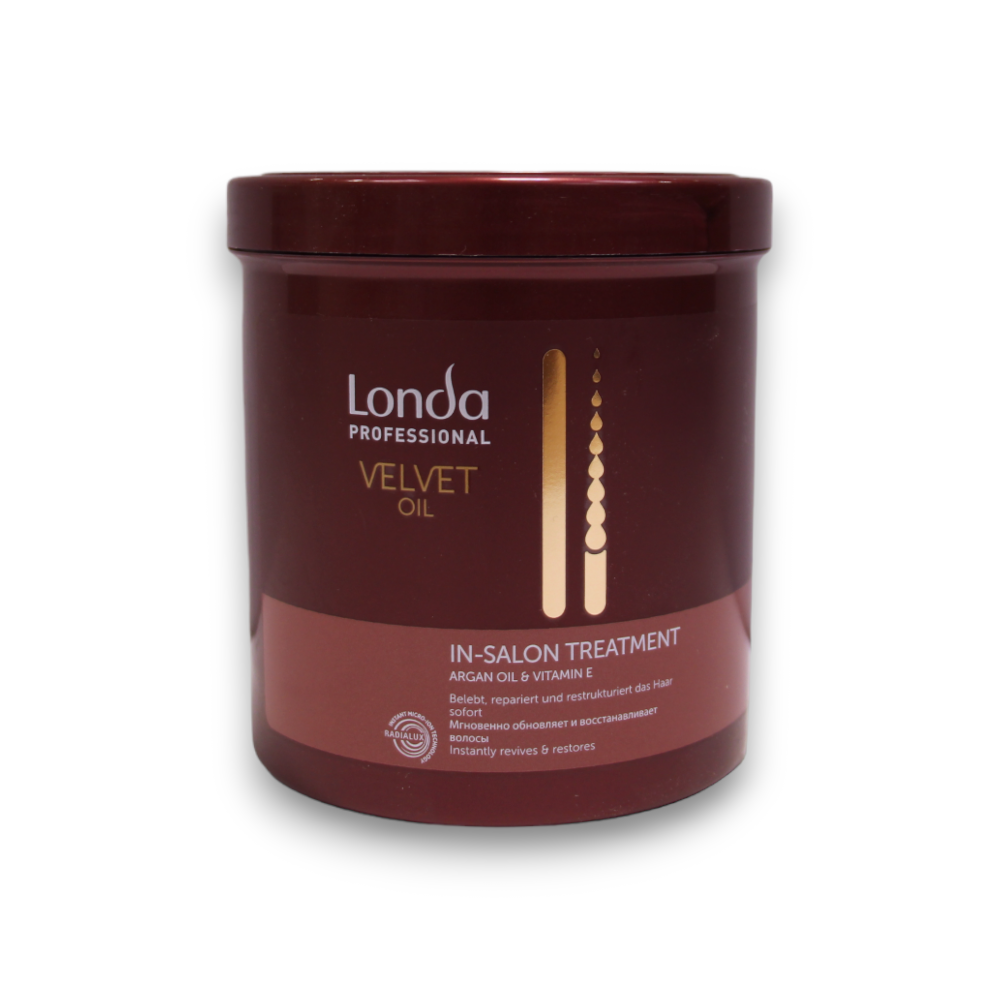 Londa Professional, Velvet Oil, Ulei de argan și vitamina E, Tratament cu cremă pentru păr, Pentru reparații, 750 ml