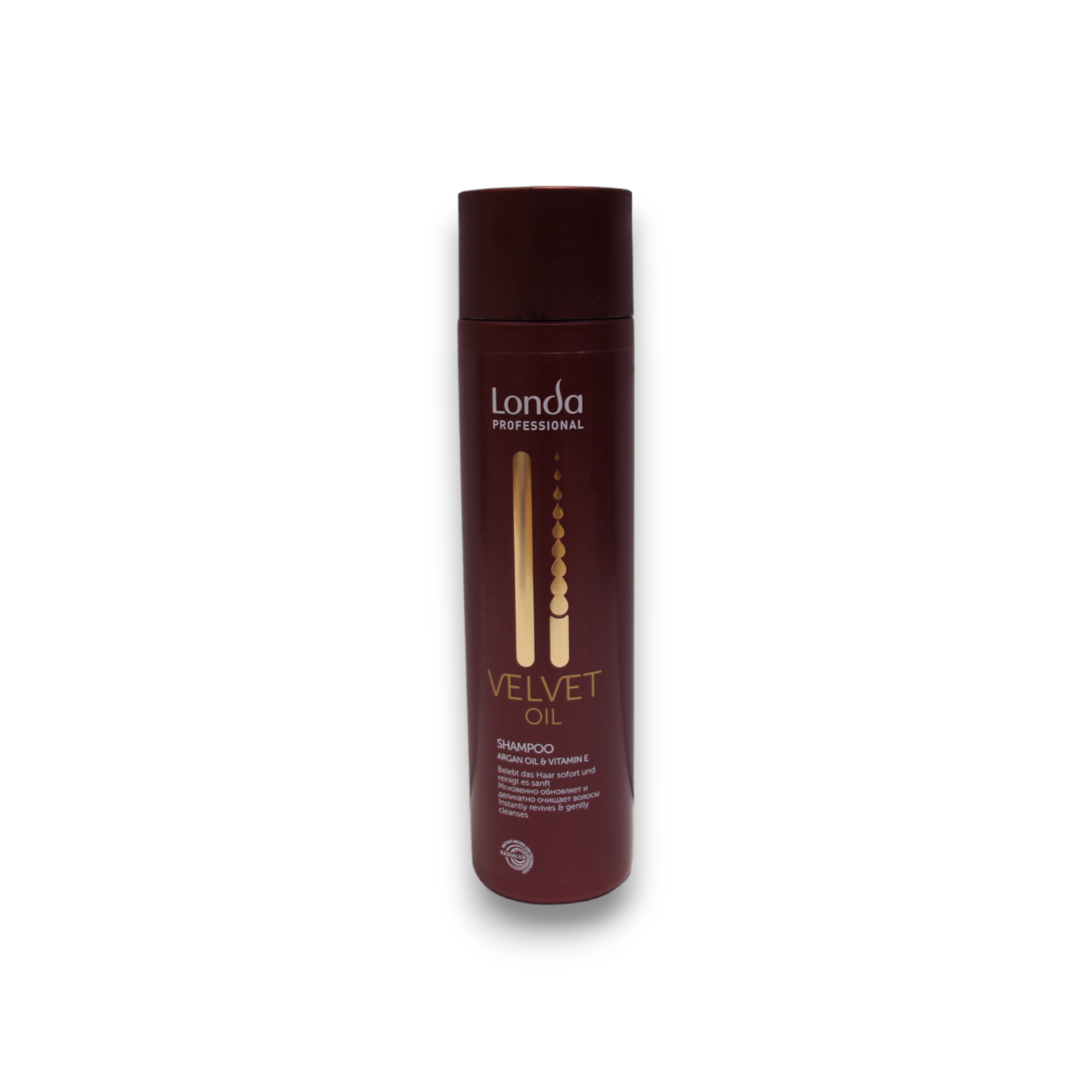 Londa Professional, Velvet Oil, Ulei de argan și vitamina E, Șampon pentru păr, Pentru reparații, 250 ml