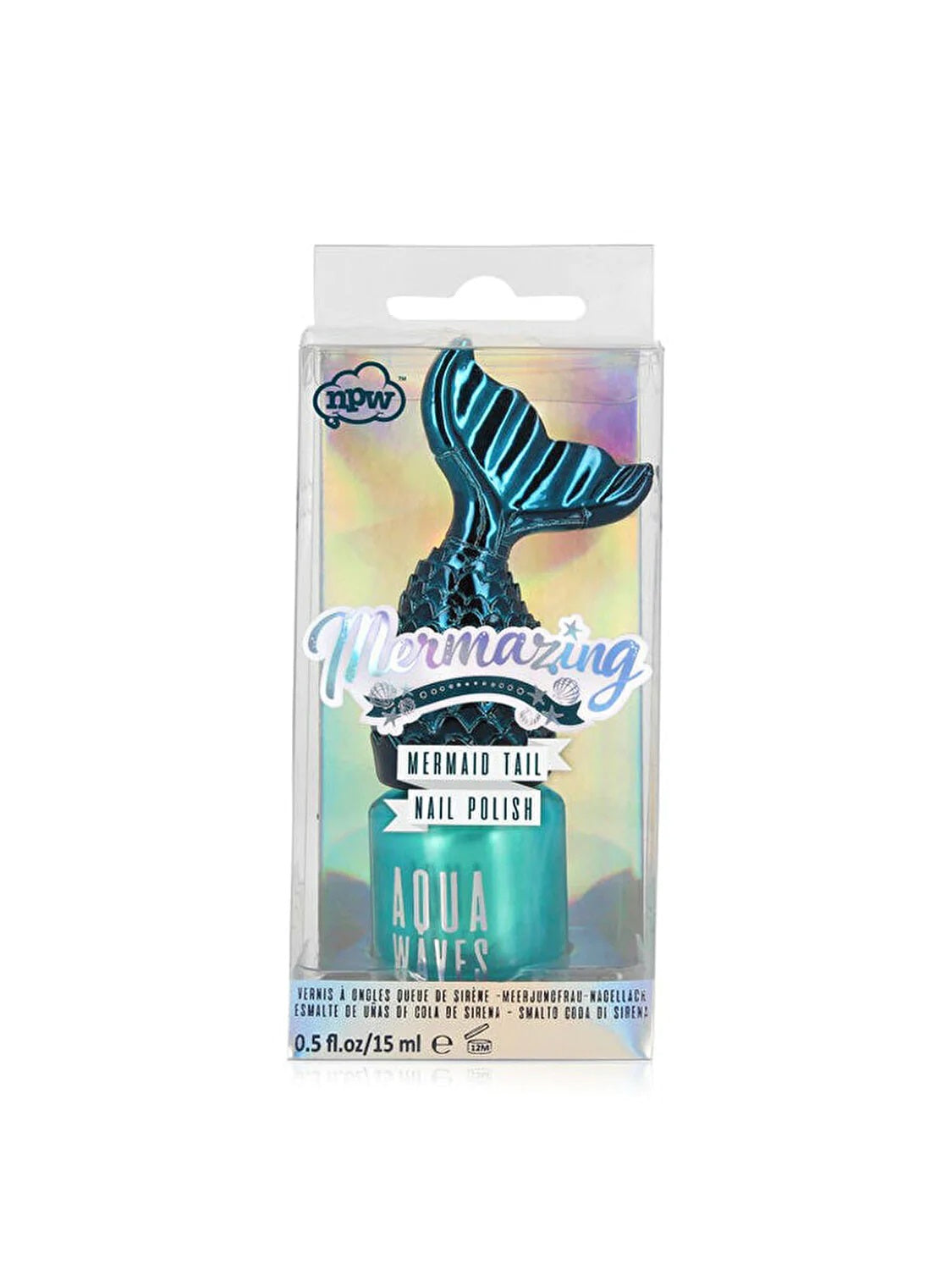 Npw, Mermazing, Lac de unghii, Coada de sirenă, 15 ml