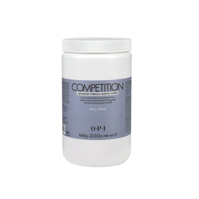 Opi, Competition, Pudră acrilică pentru unghii, Foarte clar, 660 g