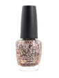 Opi, Nail Lacquer, Lac de unghii, NL M80, Câștigând impuls (Roz/Auriu Sclipitor), 15 ml