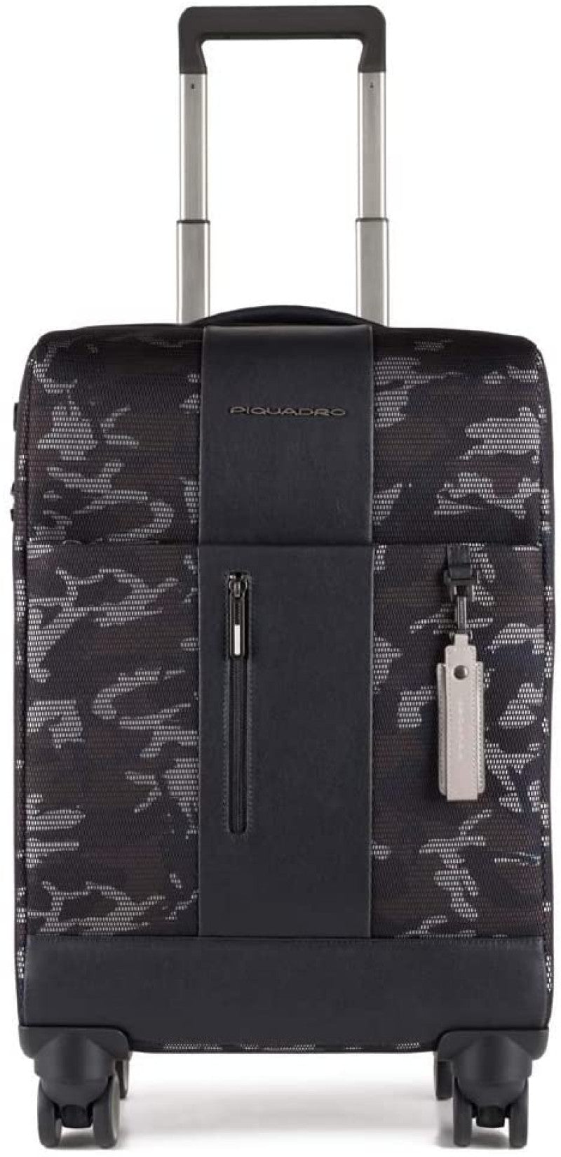 Piquadro, Four-Wheel, Troler textil de cabină, Camuflaj