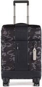 Piquadro, Four-Wheel, Troler textil de cabină, Camuflaj