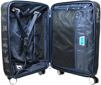 Piquadro, Four-Wheel, Troler textil de cabină, Camuflaj
