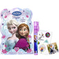Set Disney: Frozen, Body Stickers, All Over The Body + Frozen, Cardboard Bookmark + Frozen, Eau De Toilette, For Girls, 9.5 ml