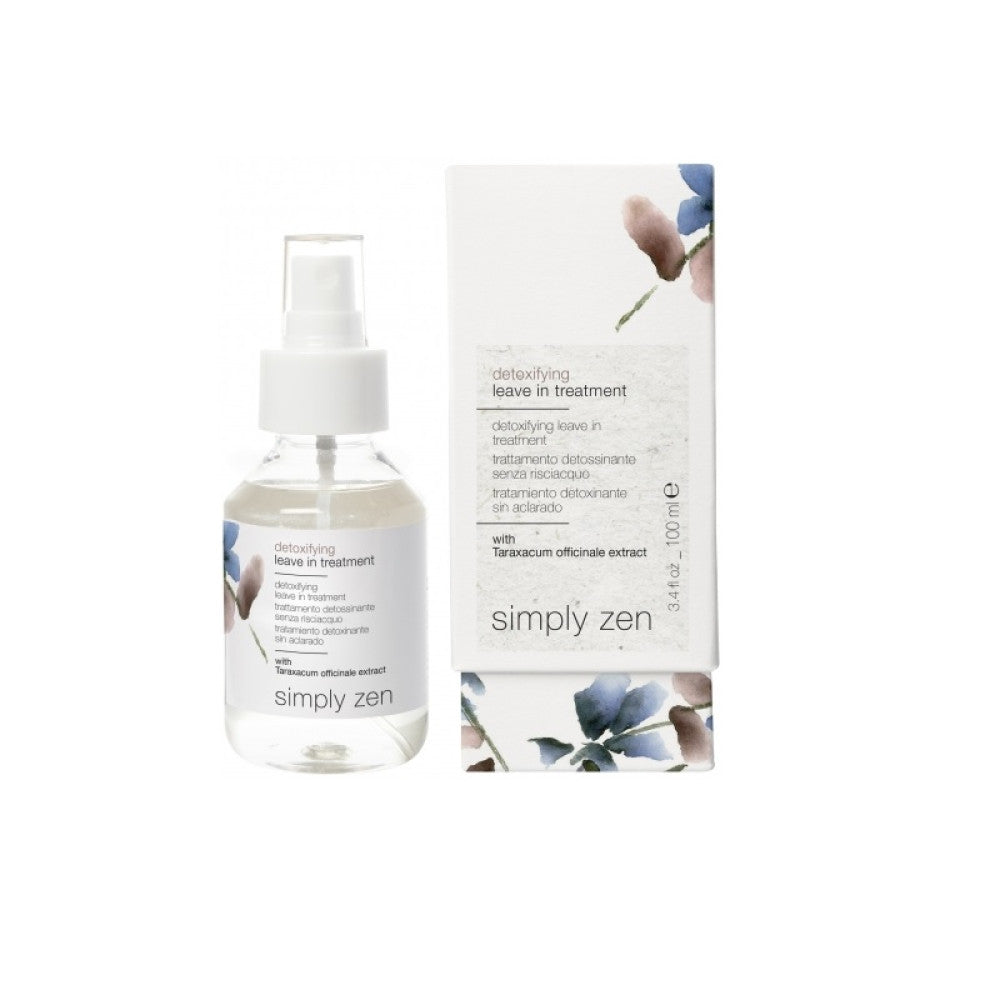 Simply Zen, Detoxifying, Uleiuri esențiale, Serum de tratament pentru scalp fără clătire, Pentru detoxifiere, 100 ml