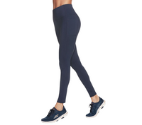 Skechers, GoWalk, Colanți sintetici pentru femei sportive, Albastru închis, Mărimea 10