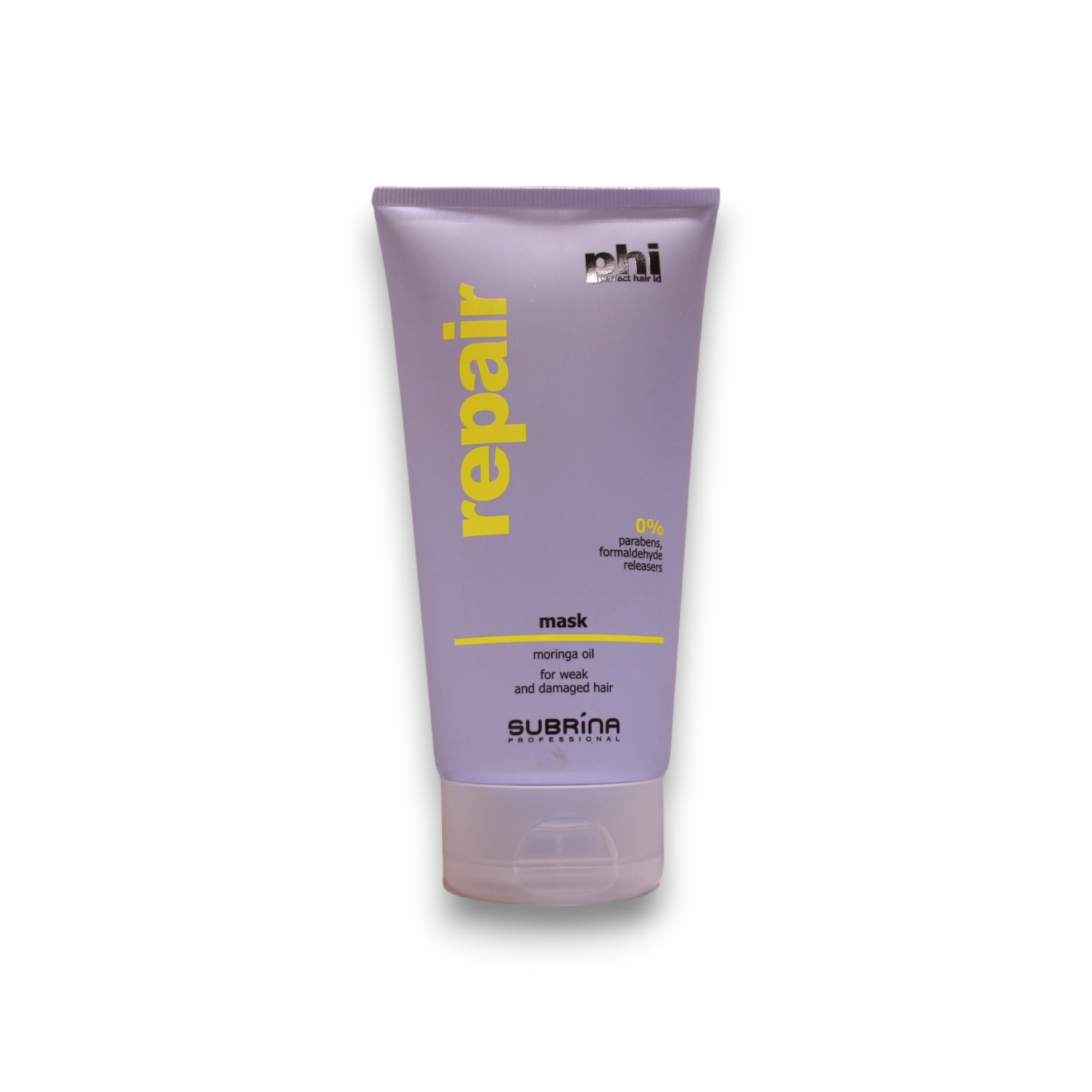 Subrina Professional, Phi Repair, Fără parabeni, Mască cremă pentru tratamentul părului, Pentru reparații, 150 ml