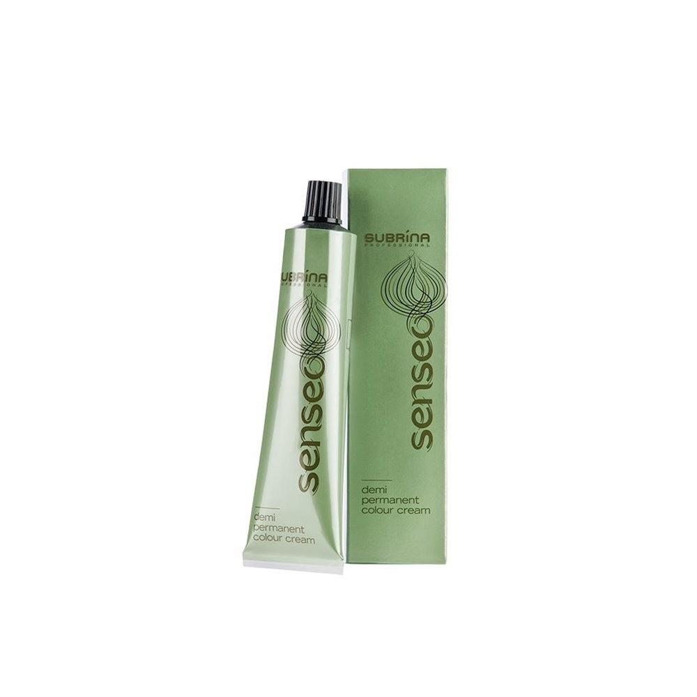 Subrina Professional, Senseo, Fără amoniac, Vopsea de păr demi-permanentă, 5/1 Light Chestnut Ash, 60 ml
