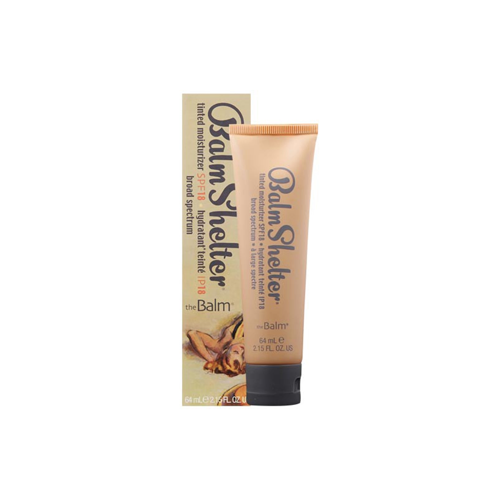The Balm, Balm Shelter, Cremă BB, După întuneric, SPF 18, 64 ml