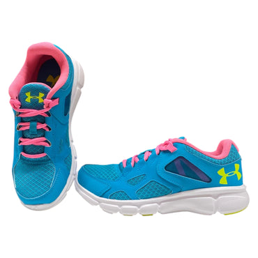 Under Armour, Thrill, Alergare, Încălțăminte sport, Albastru/Roz/Galben, Pentru bărbați, 4/38