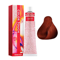 Wella Professionals, Color Touch, Fără amoniac, Vopsea de păr semi-permanentă, 66/44 Dark Blonde Intensive Red, 60 ml