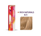 Wella Professionals, Color Touch, Fără amoniac, Vopsea de păr semi-permanentă, 8/3 Golden Light Blonde, 60 ml
