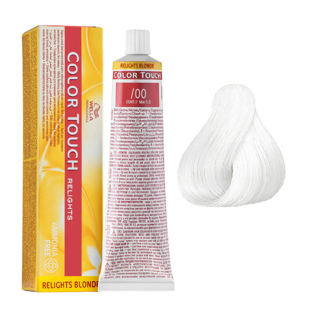 Wella Professionals, Color Touch Relights, Fără amoniac, Vopsea de păr semi-permanentă, /00 Clear, 60 ml