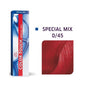 Wella Professionals, Color Touch Special Mix, Fără amoniac, Vopsea de păr semi-permanentă, 0/45 Red Mahogany, 60 ml
